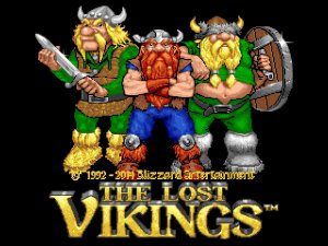 The Lost Vikings прохождение № 1 космический корабль уровень 1-4 Sega Mega Drive / Genesis / GENS