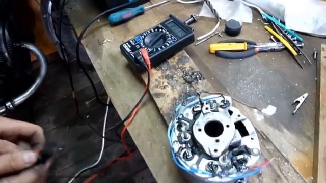 Иж Юпитер 5 - ставим подкову на генератор смотреть онлайн