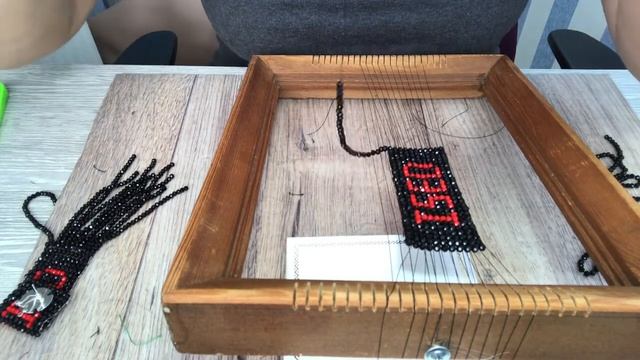 Серьги из бисера ( бахрома) смотреть онлайн