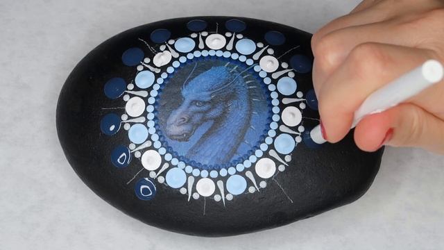 Best Rock Decoupage Technique with Waterslide Transfer Paper for Inkjet Printers with a Dot Mandala