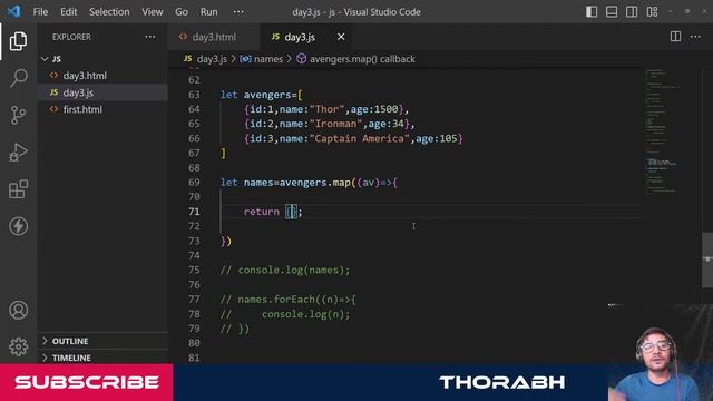 Mastering JavaScript from Scratch - Callback, Map, Filter & Foreach - Live Coding Tutorial Day 3 ?