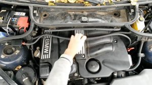 Замена катушек зажигания  BMW E46,  N42