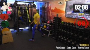 TRX Bootcamp - Muscle Workout (W2, D5) Beginner | 🟡 TRXBLAST 🔥 150-250 kcal (FOLLOW ALONG!)