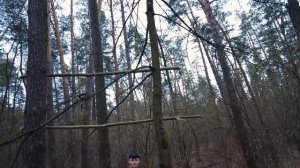 Строю огромную базу сталкеров в Чернобыле. Делаем баню и домик на дереве. Борщ в казане на костре