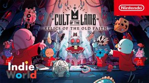 Cult of the Lamb: Relics of the Old Faith Update - Трейлер даты выхода - Nintendo Switch (19.4.2023)