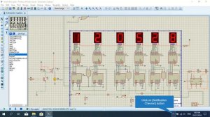 12/24 hour Digital clock using 7490 decade counter and BCD 7segment