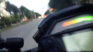 Электро мотоцикл Z 1000 Небольшие покатухи