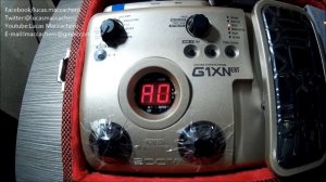 LM - Recurso pedal de expressão - Pedaleira Zoom G1X NEXT.