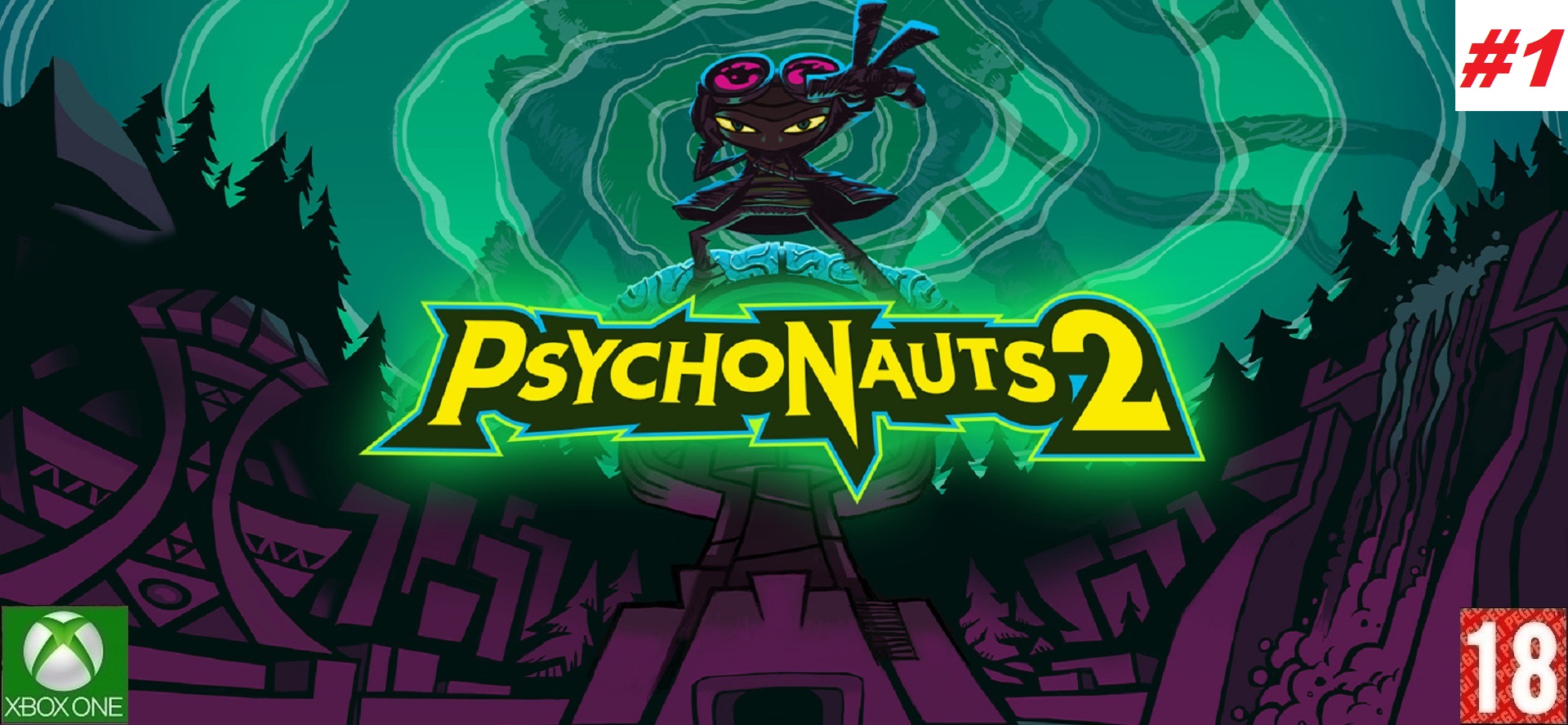 Psychonauts 2 (Xbox One) - Прохождение #1. (без комментариев)