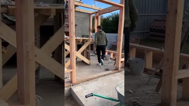 Сдаем заказчику барбекю комплекс. смотреть онлайн