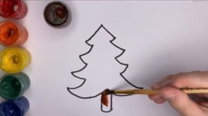 Рисунок елка рисунки для детей
