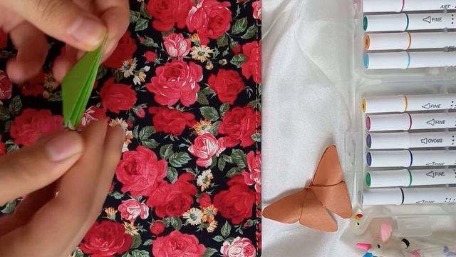 Origami butterfly...