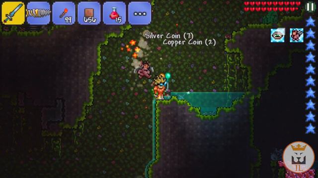 Let's Play Terraria (1.2.4) iOS- Adamantite Armor and Gold Health! Episode 29 смотреть онлайн