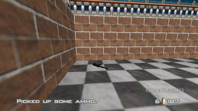 GoldenEye 007 N64 - Peach's Castle - 00 Agent (Custom Level)
