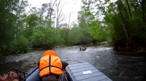 АБАКАН 380 JET и TOHATSU 40 700 cc. Весенние покатушки по тайге на лодке ПВХ.