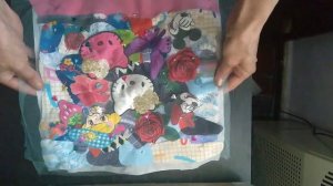 декаративная детская подушка(аппликация стежка лоскуты)