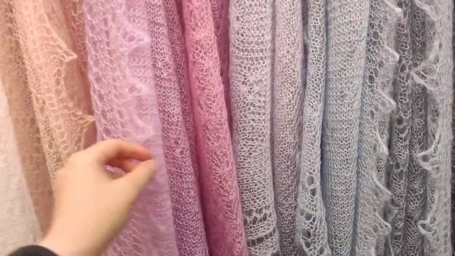 Пуховые платки ручной работы смотреть онлайн