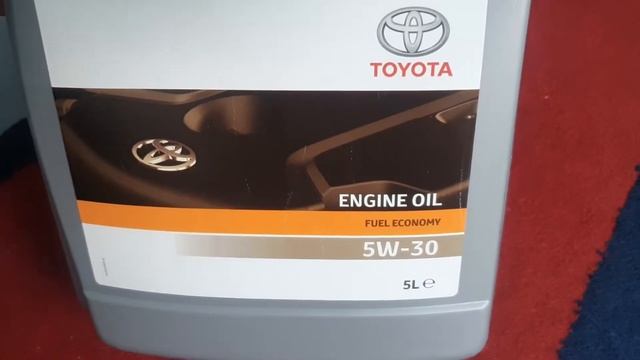 Распаковка — Моторное масло TOYOTA 5W30 смотреть онлайн