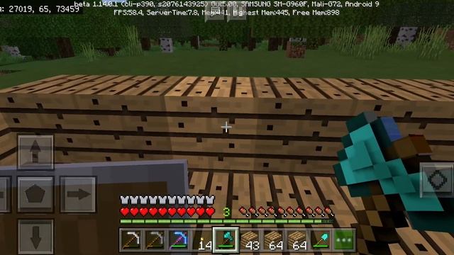 ?ПОСТРОИЛ ДОМ?ПОКАЗАЛ ЛИЦО?Выживание в 3D minecraft #1? смотреть онлайн