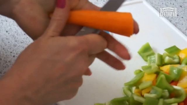 Помогла подруге приготовить ОБЕД В АЗИАТСКОМ СТИЛЕ, делюсь ее рецептом. смотреть онлайн