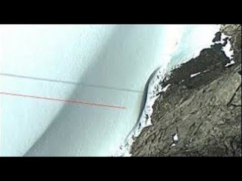 Странные полосы на Южном полюсе  Тайны Антарктиды