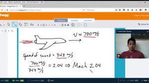 Mach Number | Mechanical Engineering | Chegg Tutors