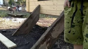 Лестница для крыльца из дерева за 100 рублей своими руками