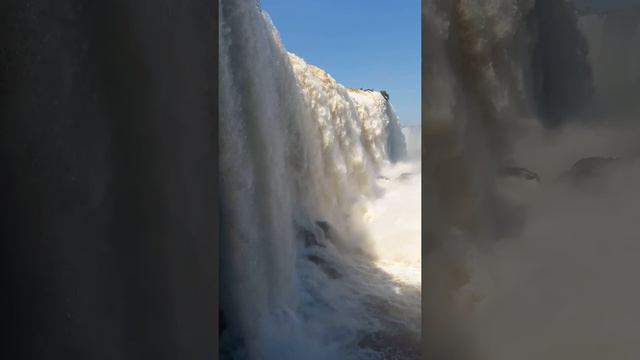 Видео релакс Шум воды большого водопада Video of Large Waterfall