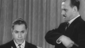 Тарапунька и Штепсель   Объявление выступления