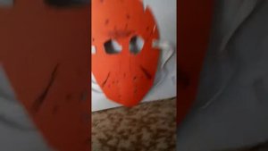 Моя маска Джейсона вурхиза из картона