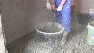 Стяжка пола с базальтовой сеткой. Как сделать своими руками