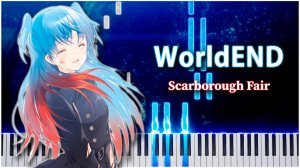 Scarborough Fair (SukaSuka) 【 КАВЕР НА ПИАНИНО 】