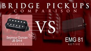 Seymour Duncan JB SH-4 vs EMG 81 - Bridge Pickup Guitar Tone Comparison Demo