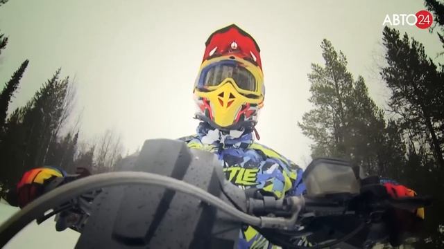 Ski-Doo Summit 174. Рассекая снег. АВТО24 смотреть онлайн