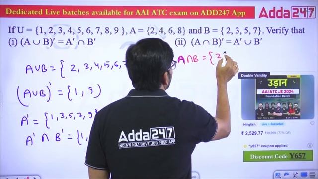 SET Theory for AAI ATC |  SET Theory | AAI ATC Maths | AAI ATC Maths Lectures by Anant Sir | Day -
