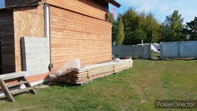 Будни в деревне/Кладка стены из керамзитного блока. смотреть онлайн