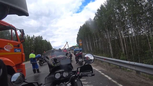 Мотопутешествие на Север 2019 день 4. Доехал до Белого Моря, Кемь смотреть онлайн