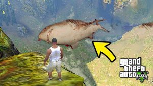 Я НАШЁЛ МЁРТВОГО МЕГАЛОДОНА ПОД ЗЕМЛЁЙ В ГТА 5 МОДЫ ИГРЫ ВИДЕО GTA 5 MODS