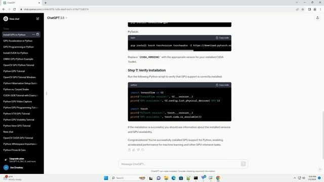 install gpu in python смотреть онлайн