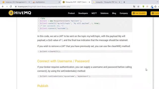4-IoT: LAMP mas MQTT-WebSocket Frontend y Backend смотреть онлайн
