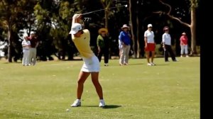 Golf Swing Analysis Minjee Lee was Ranked No.1 Golfer in 2014 After Winning the Oates Victorian Ope