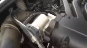 2008 Touareg V6 3.6L noise with faulty/bad PCV valve (built into valve cover on VR6)