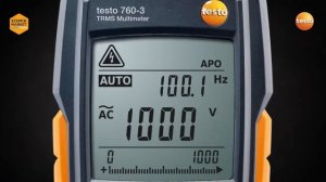 Testo 760-3 Multimetre TRMS