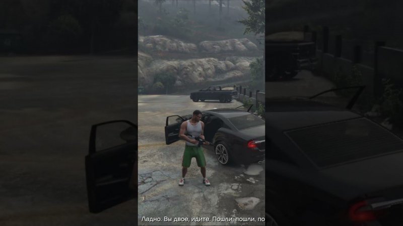 ЛАМАР ПОГИБ??? в Grand Theft Auto V ➤ приколы, смешные моменты #shorts