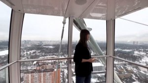 Солнце Москвы. Колесо обозрения которое впечатляет и зимой и летом.