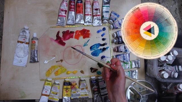 ОХОТНИК УЖЕ НАКОНЕЦ УЗНАЕТ ГДЕ СИДИТ ЭТОТ ФАЗАН? Как правильно мешать нужный цвет. ЦВЕТОВОЙ КРУГ. смотреть онлайн