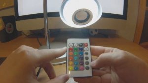 Обзор Smart LED Lamp диодной музыкальной лампочки с Bluetooth колонкой
