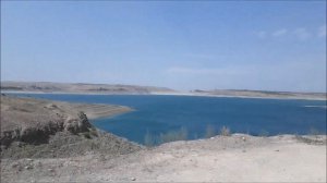 Озеро Каркидон в Ферганской области/ Каркидон сув омбори Фарғона вилояти