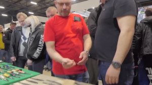 Кузнец Васильев на выставке Клинок в Москве