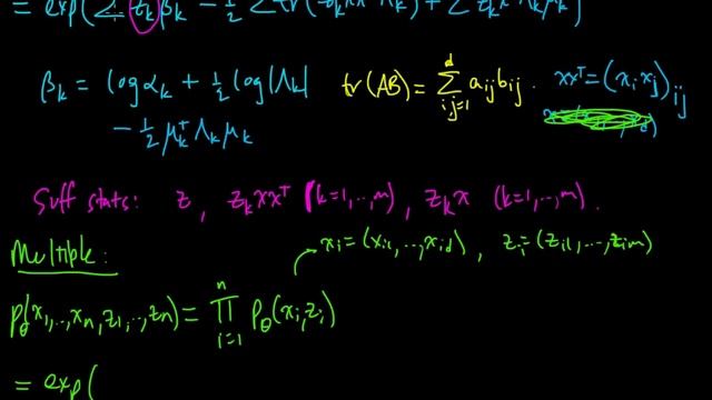 (ML 16.8) EM for the Gaussian mixture model (part 2) смотреть онлайн